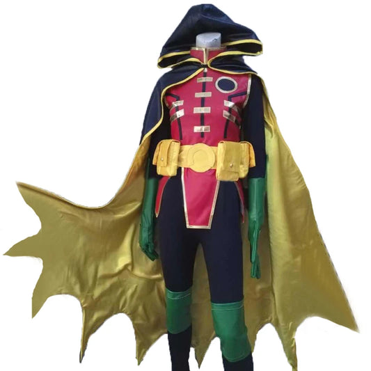 Disfraz de cosplay completo premium de Robin