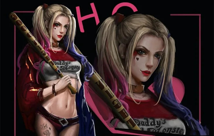 Porte Clé Bat Harley Quinn