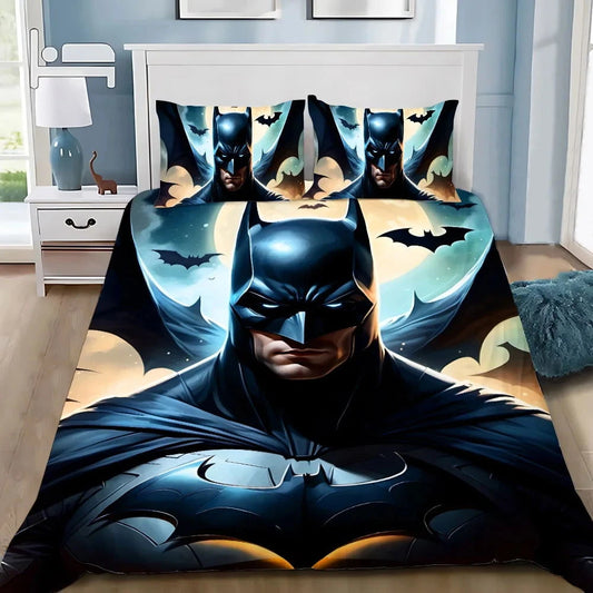 Housse de Couette Masque de Batman - Boutique Batman