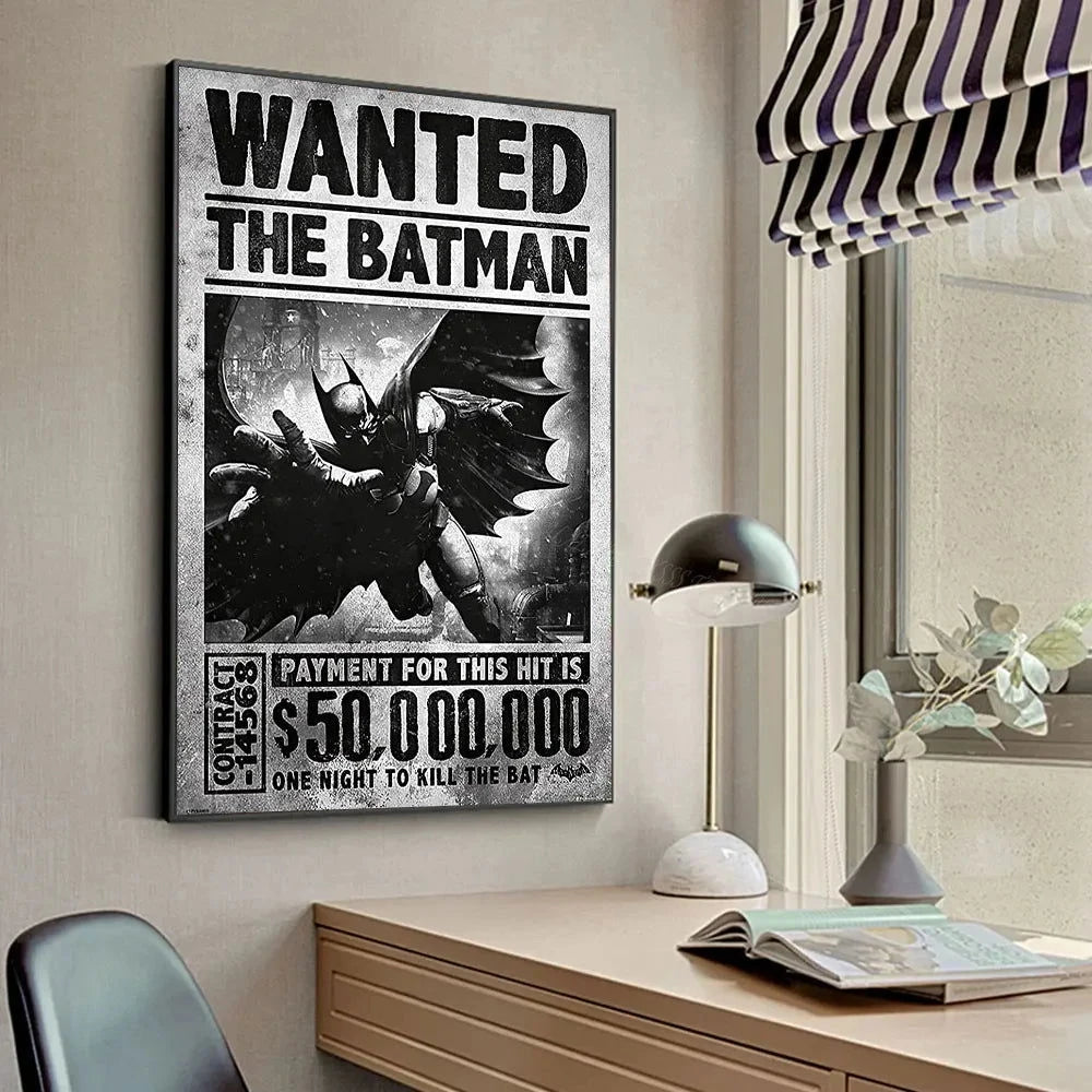 Poster Batman Wall Art - Boutique Batman