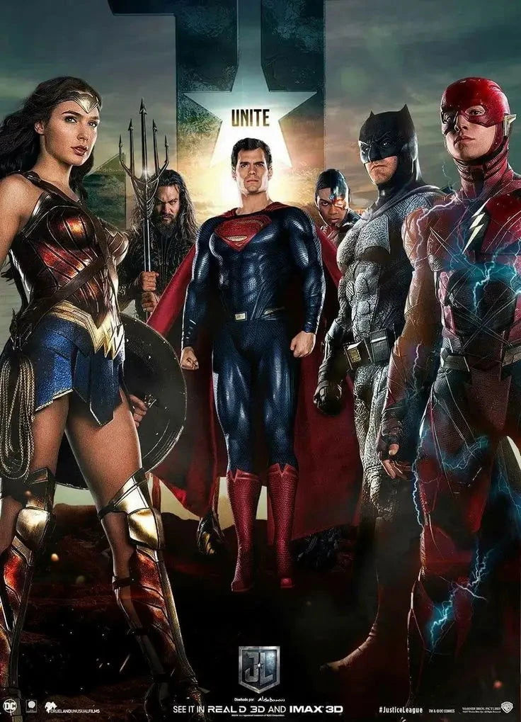 Poster Justice League - Boutique Batman