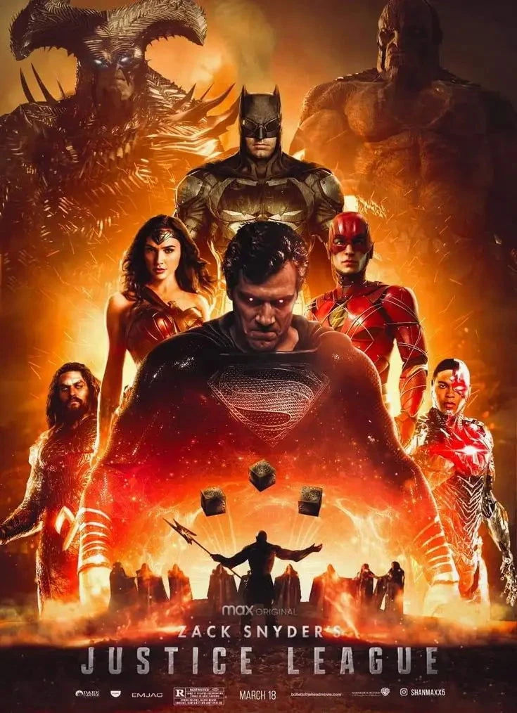 Poster Justice League - Boutique Batman
