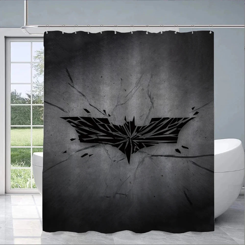 Rideau de Douche Logo Batman - Boutique Batman