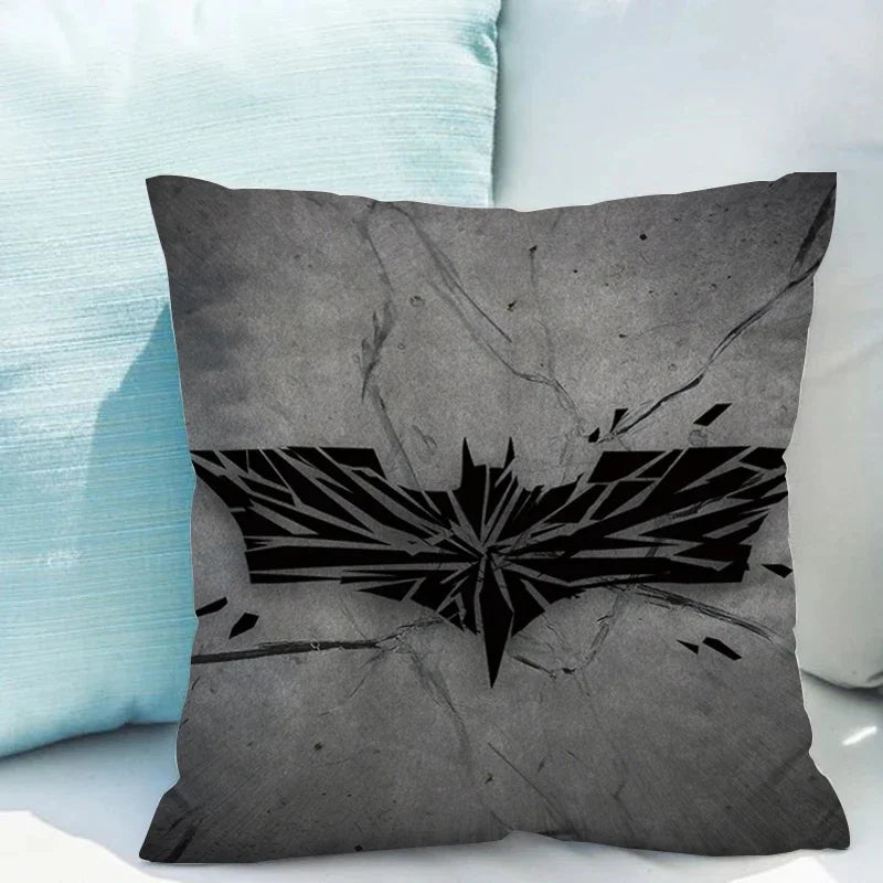 Housse de Coussin Logo Batman Vintage