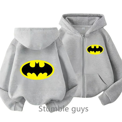 Pull Zip Batman Vintage pour Enfant