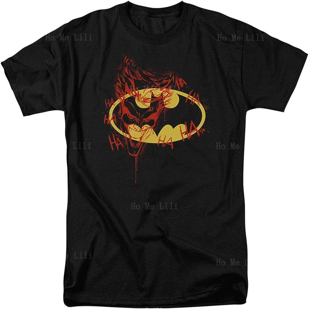 T-Shirt Batman et Joker "Hahaha"