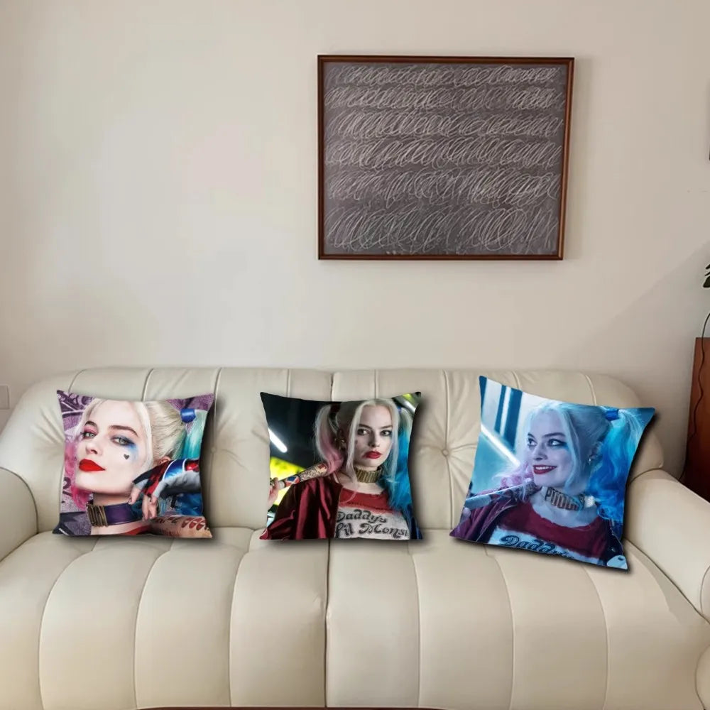 Housse De Coussin Harley Quinn Margot Robbie