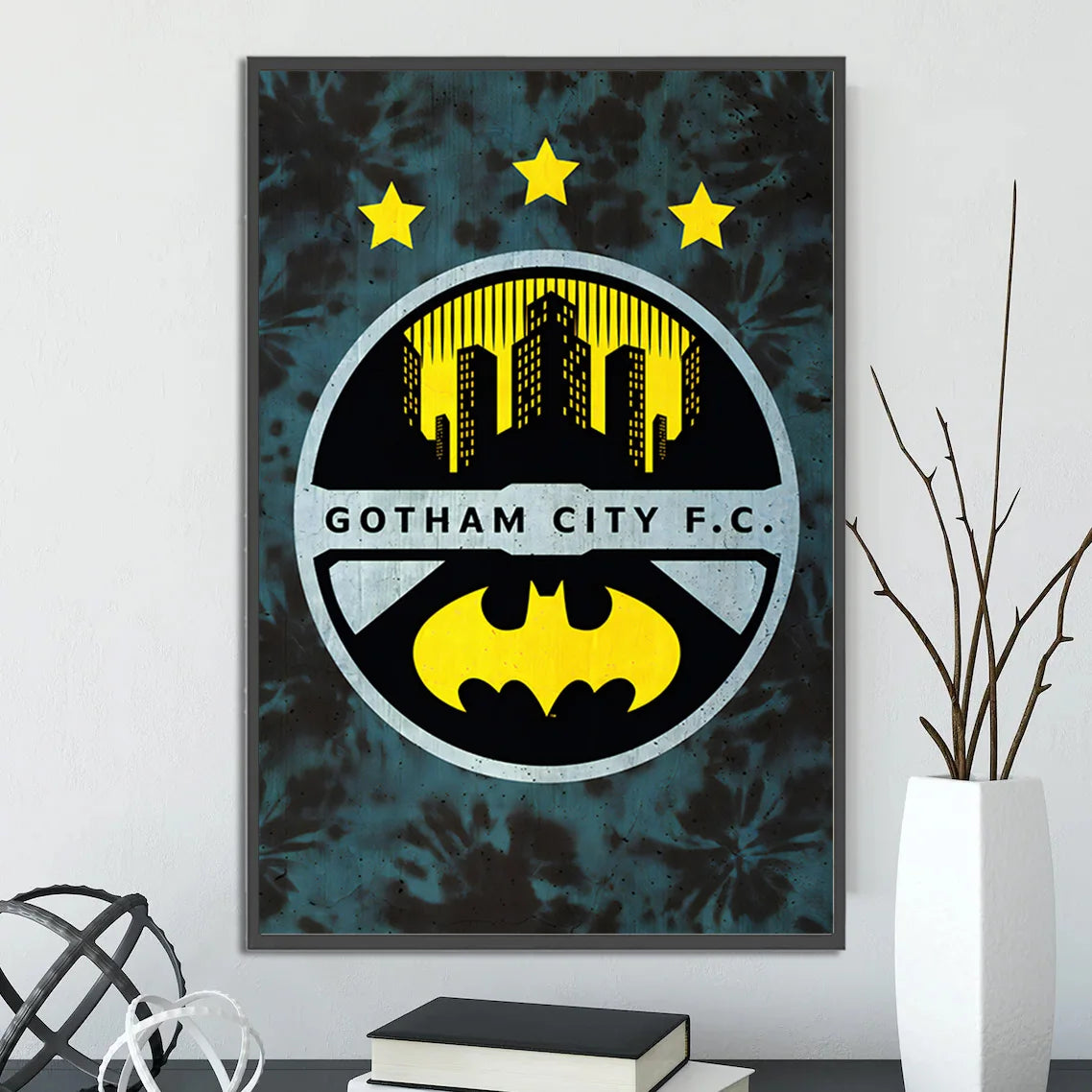 Poster Batman Football Américain