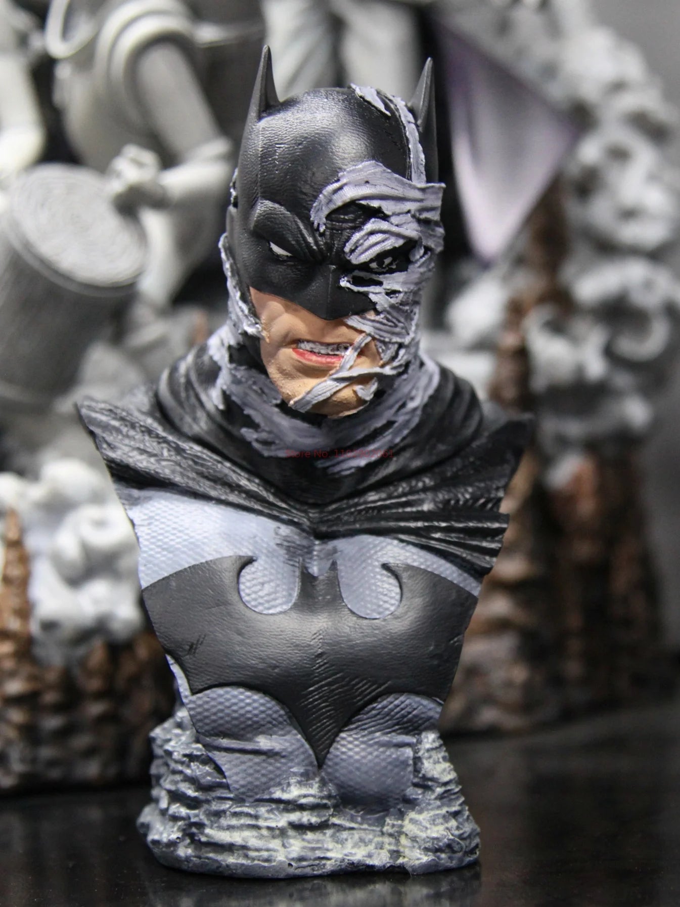 Statue Buste Batman Bleu