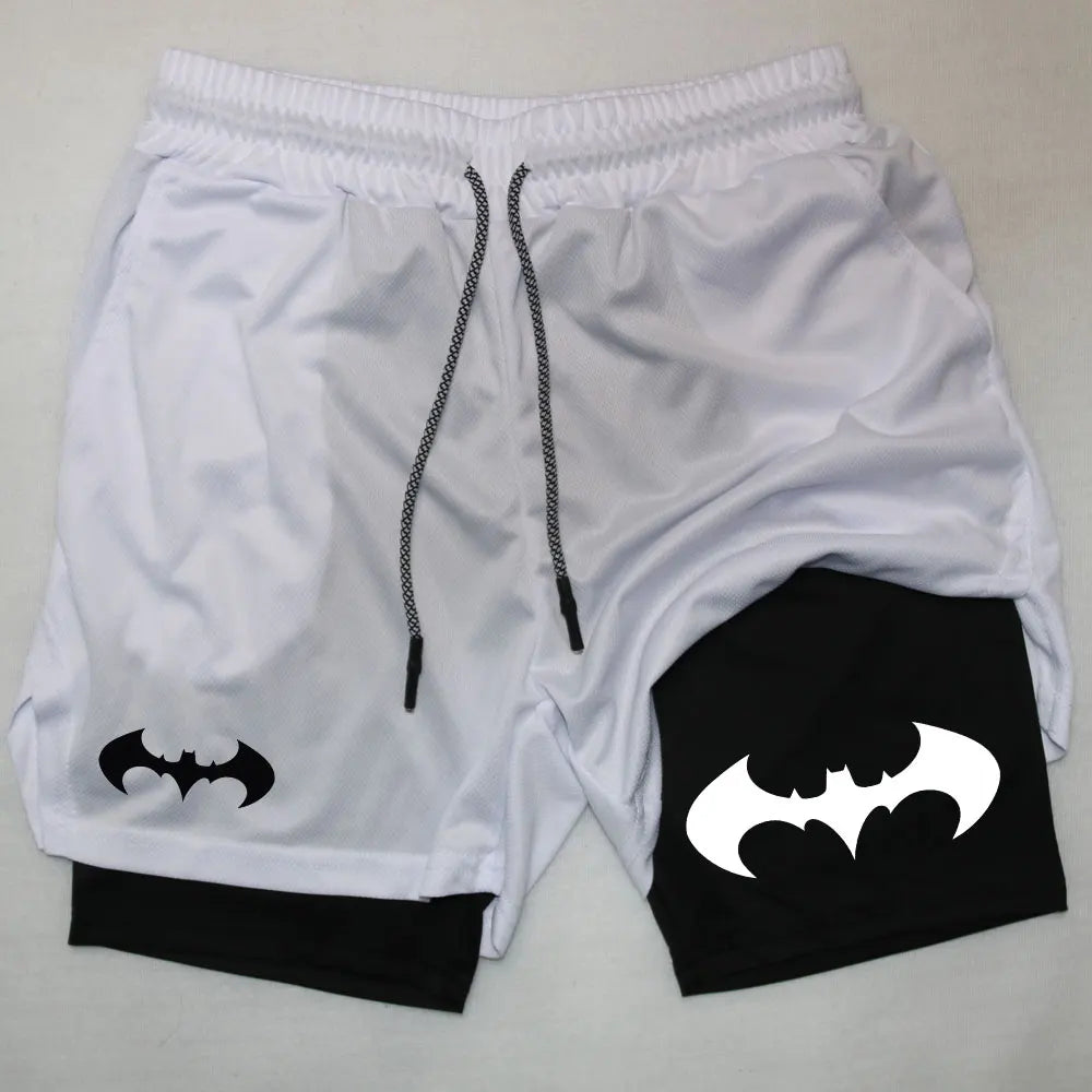 Short de Sport Double Couche Batman