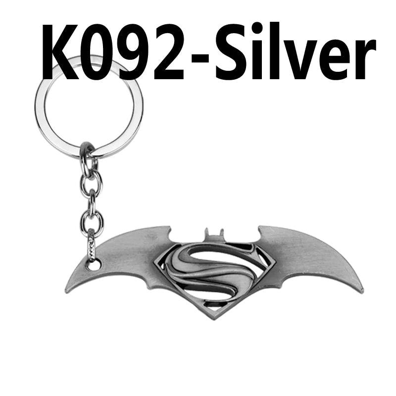 Porte Clé Logo Batman et Superman