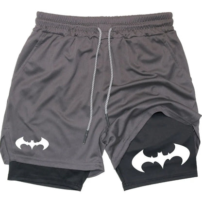 Short de Sport Double Couche Batman