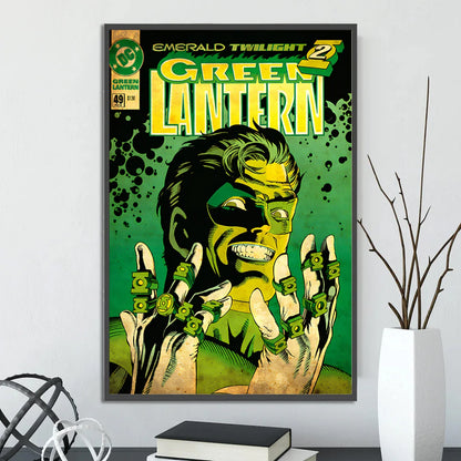 Póster de Batman estilo retro vintage