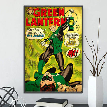Póster de Batman estilo retro vintage