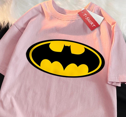 T-Shirt Classique Batman Rose