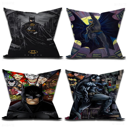 Housse de Coussin Batman Dessin Animé