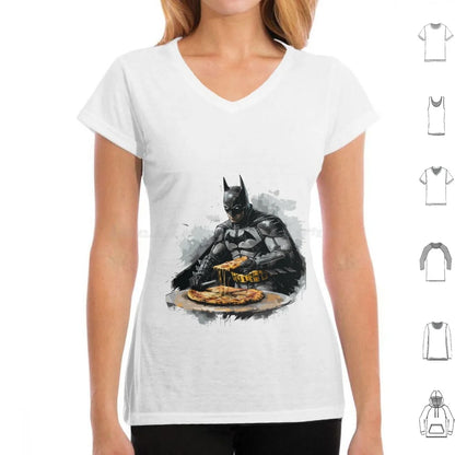 T-Shirt Batman Drôle A La Cuisine