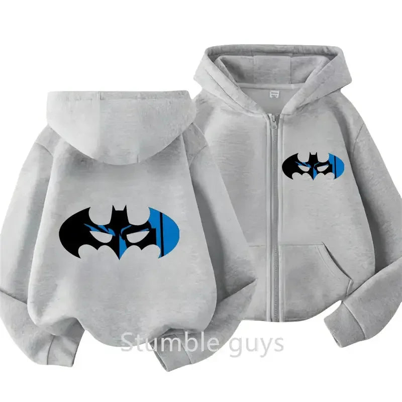 Pull Zip Batman Vintage pour Enfant