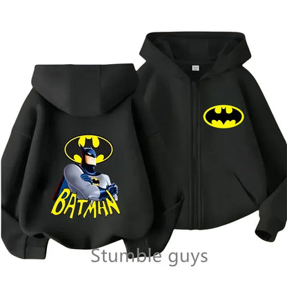 Pull Zip Batman Vintage pour Enfant