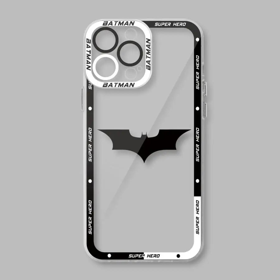 Coque Batman Transparente Anti Jaunissement