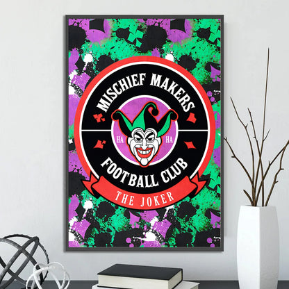 Poster Batman Football Américain