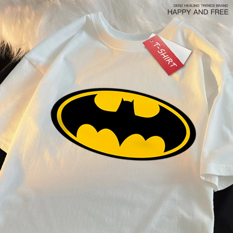 T-Shirt Classique Batman Blanc