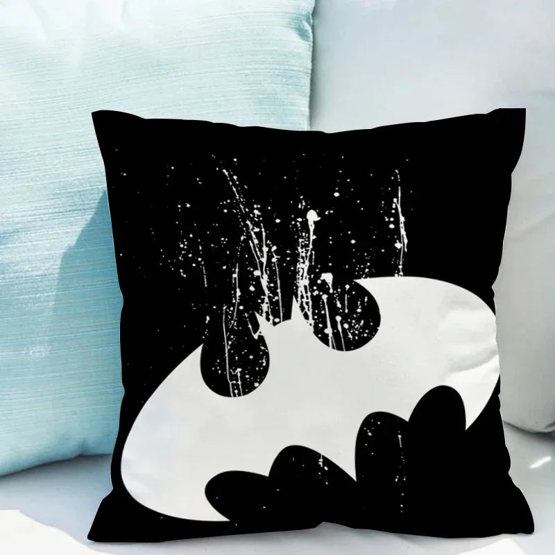 Housse de Coussin Logo Batman Vintage