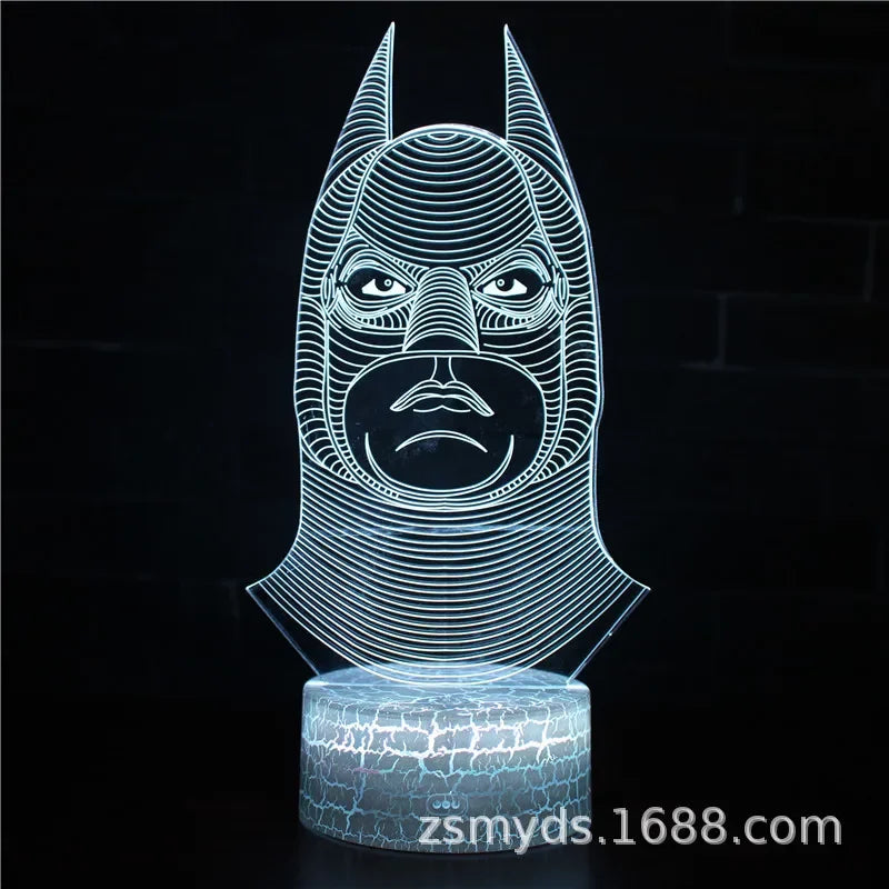 Lampe Batman et Joker