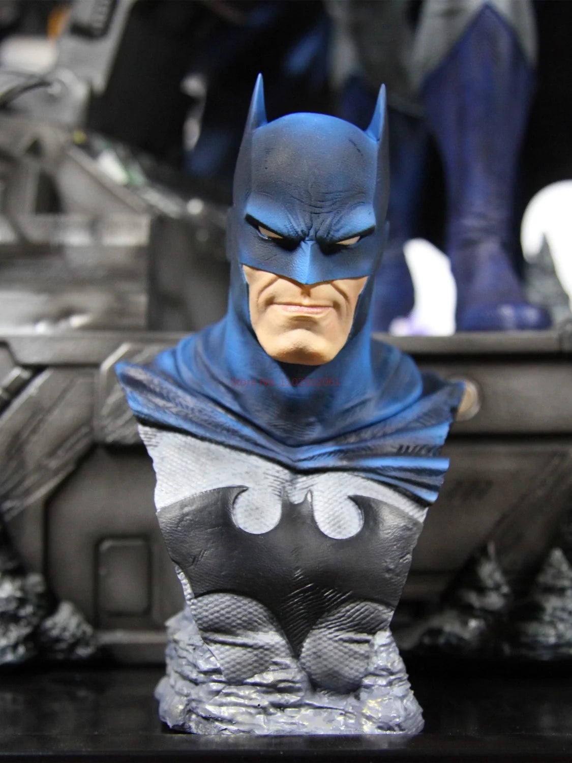 Statue Buste Batman Bleu