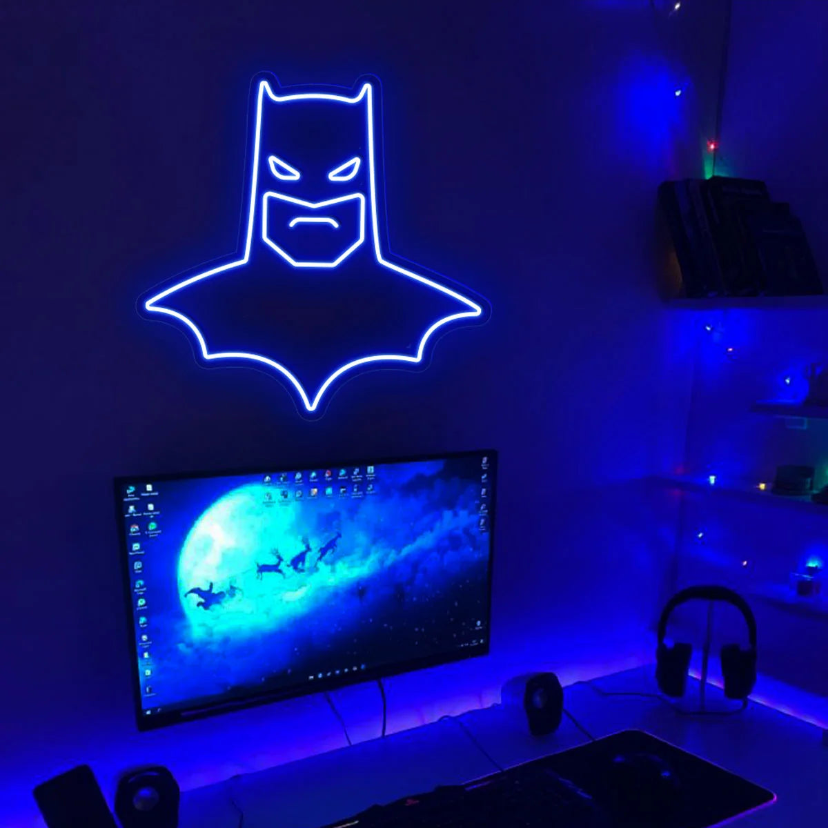 Lampe Murale Masque de Batman