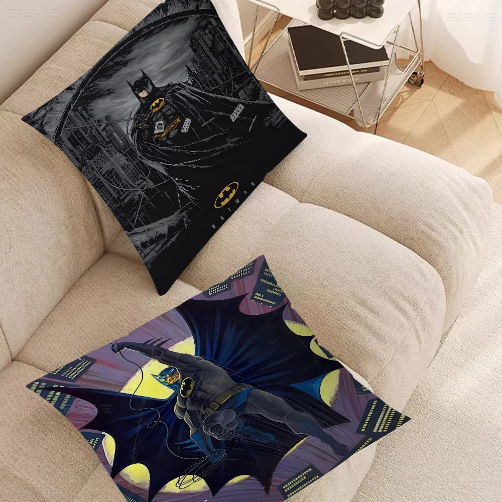 Housse de Coussin Batman Dessin Animé