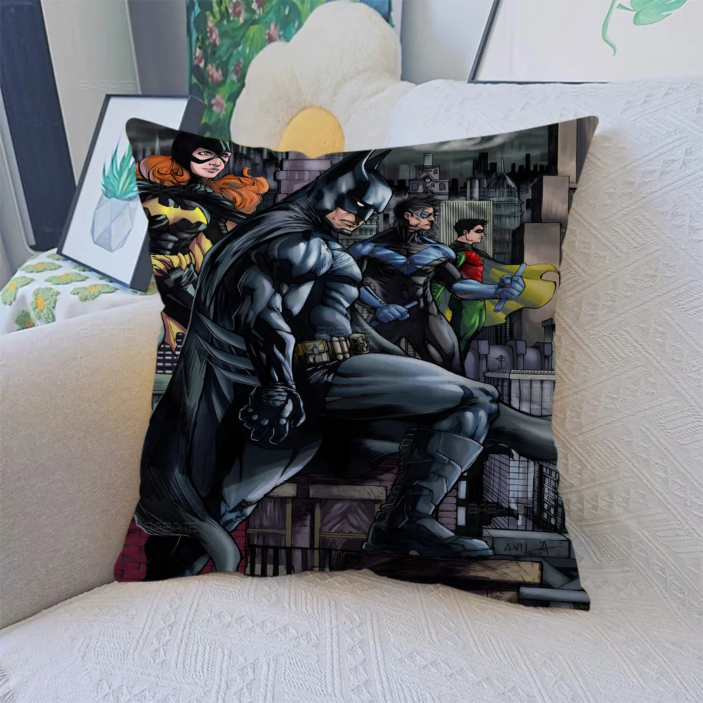 Housse de Coussin Batman Dessin Animé