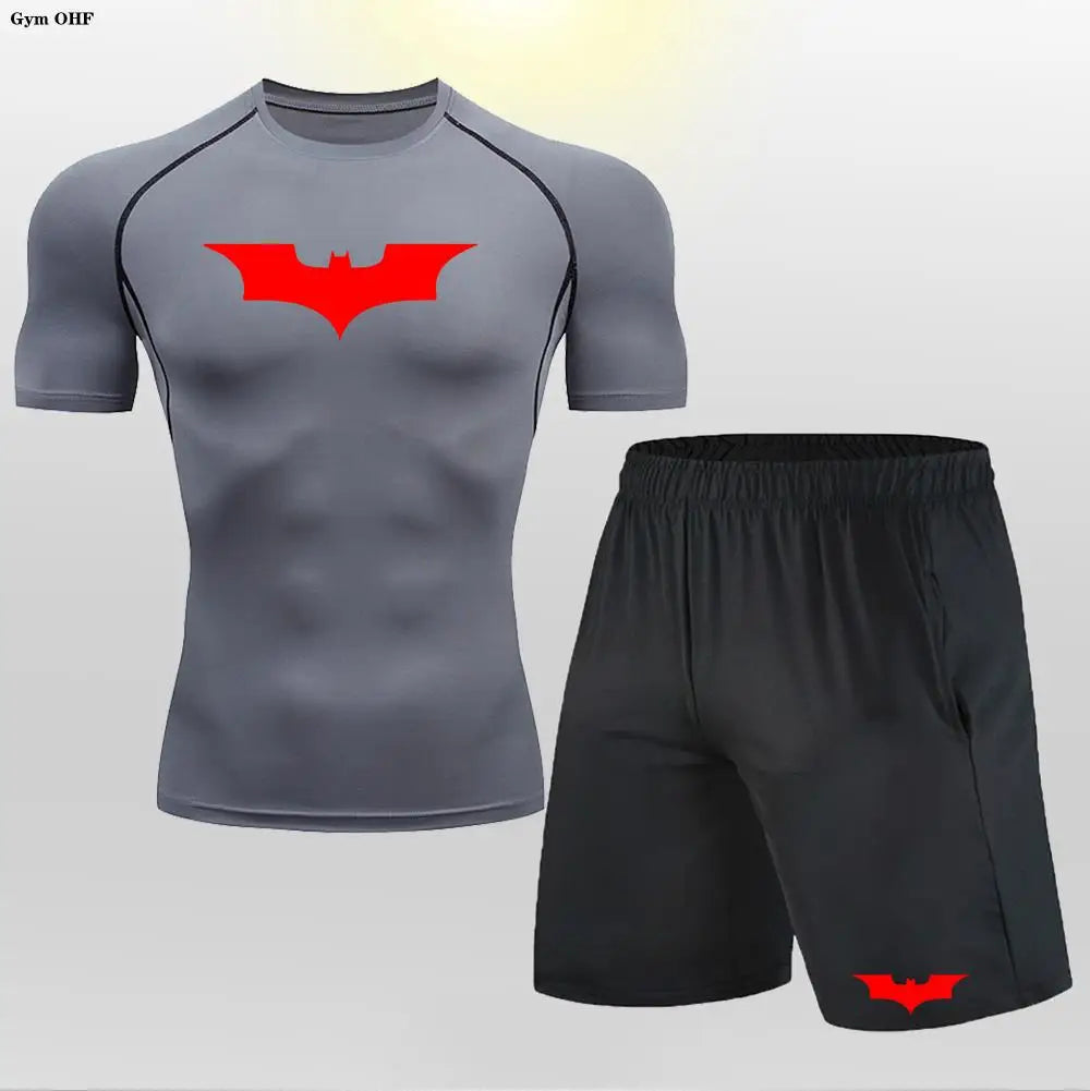 Ensemble Short et T-Shirt de Compression Batman