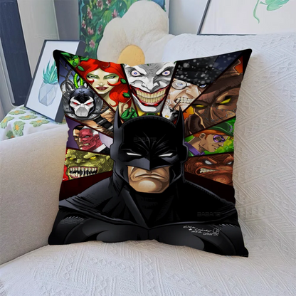 Housse de Coussin Batman Dessin Animé