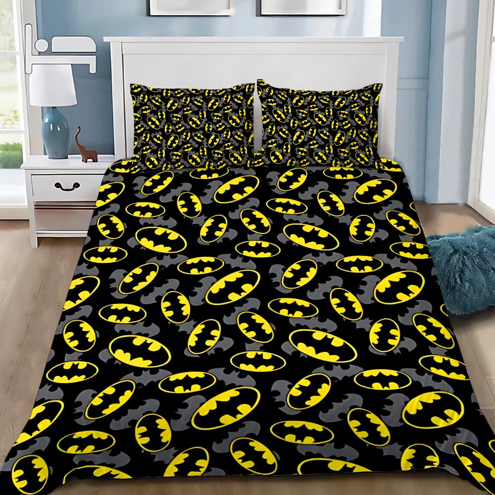 Housse De Couette Batman Multiples Logo