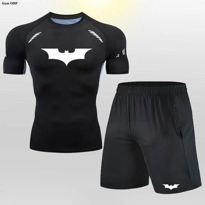 Ensemble Short et T-Shirt de Compression Batman