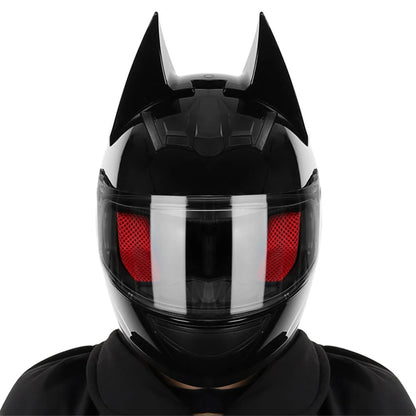 Casque de Moto Batman Brillant Anti Buée