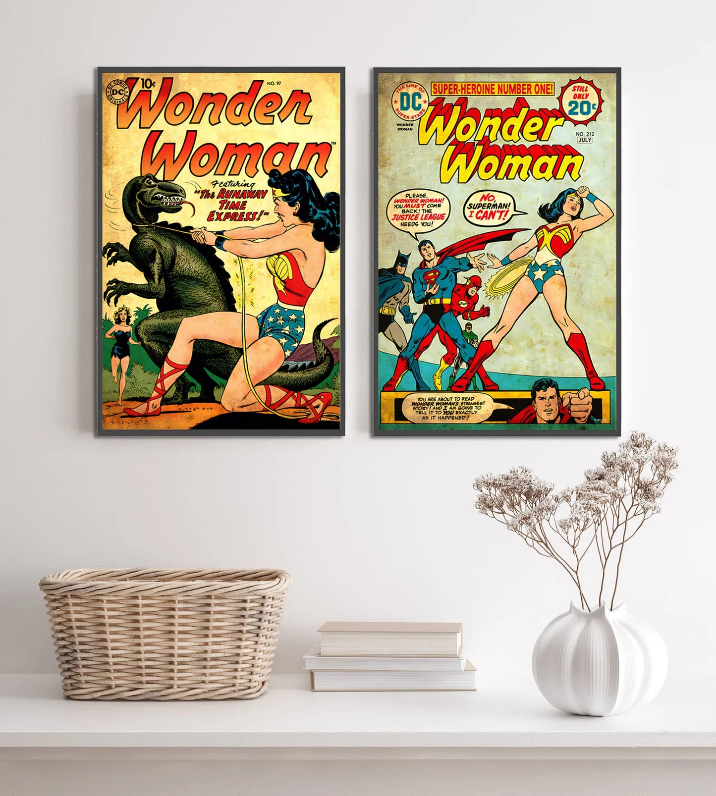 Póster de Batman estilo retro vintage