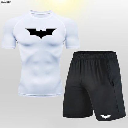 Ensemble Short et T-Shirt de Compression Batman