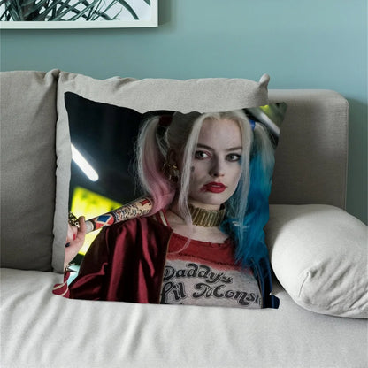 Housse De Coussin Harley Quinn Margot Robbie