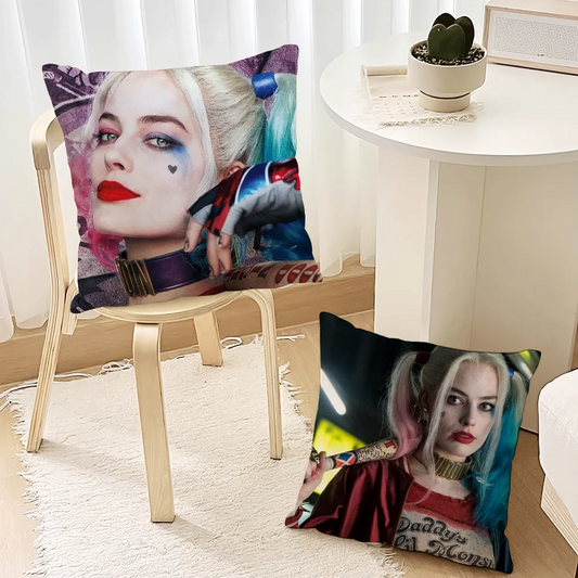 Housse De Coussin Harley Quinn Margot Robbie