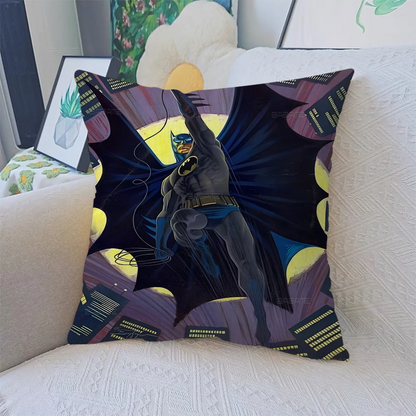 Housse de Coussin Batman Dessin Animé