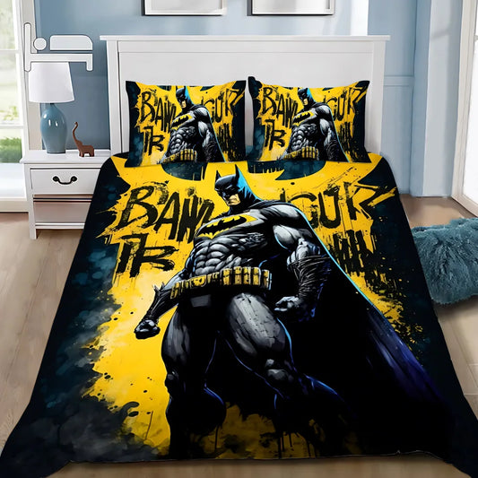 Housse de Couette Batman Bande Dessinée Coloré