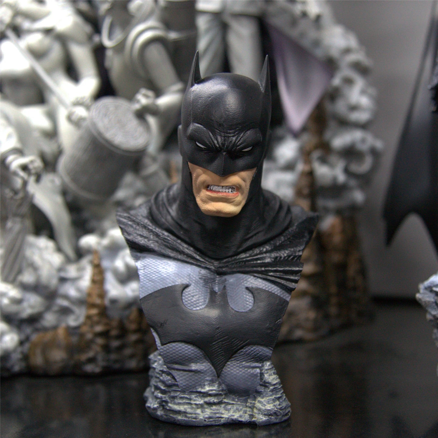 Statue Buste Batman Bleu