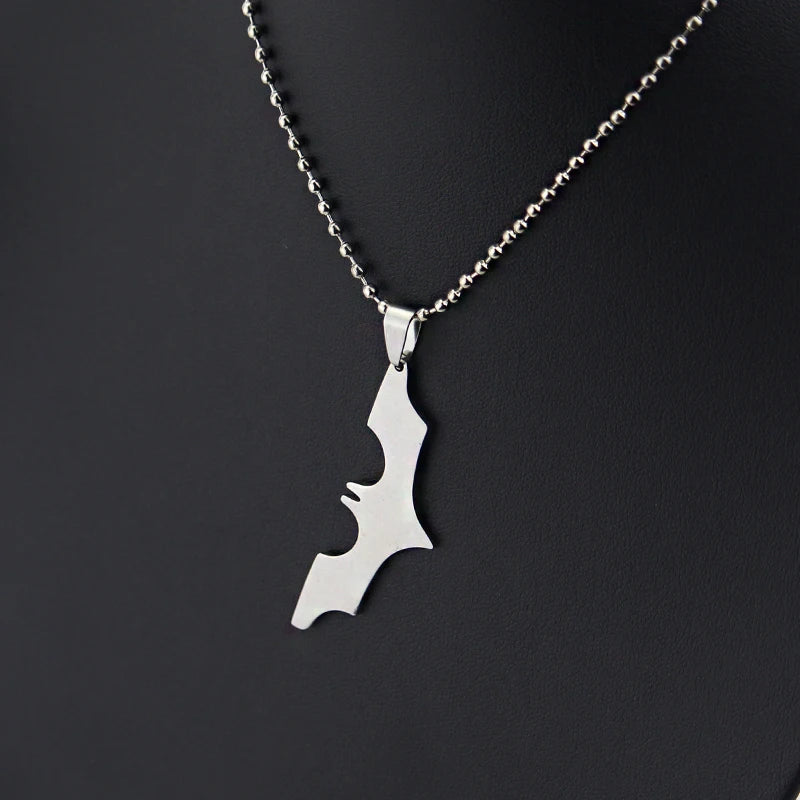 Collier Chauve Souris Noir Batman