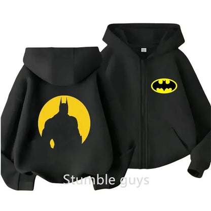 Pull Zip Batman Vintage pour Enfant