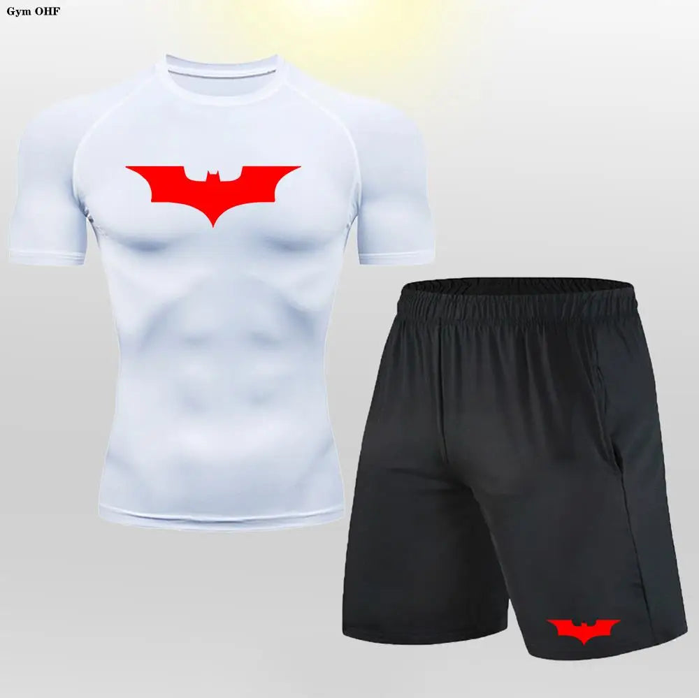 Ensemble Short et T-Shirt de Compression Batman