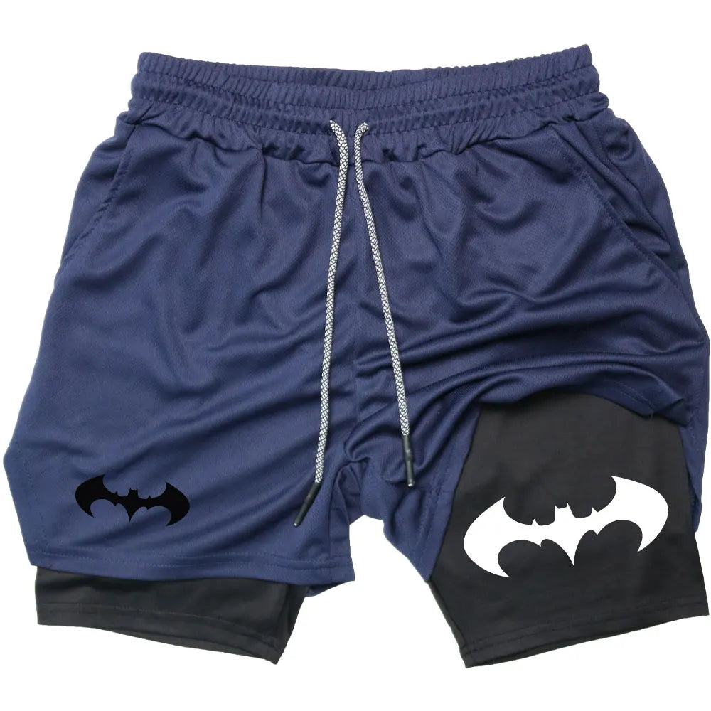 Short de Sport Double Couche Batman