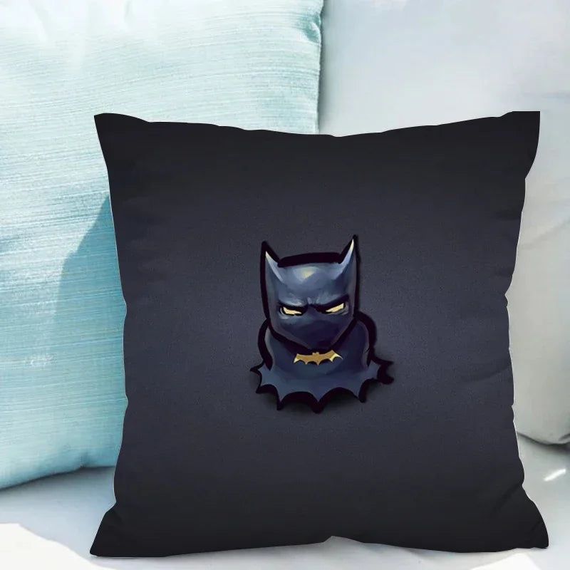 Housse de Coussin Logo Batman Vintage