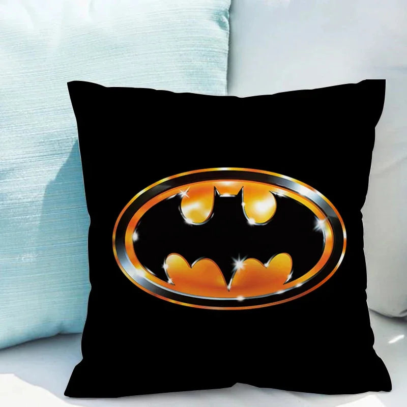 Housse de Coussin Logo Batman Vintage